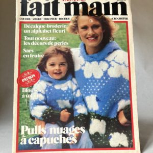 revue de modèles et patrons de tricots vintage, 80's