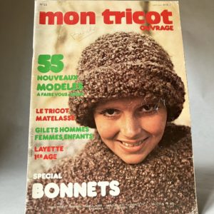Magazine de modèles de tricot des années 70