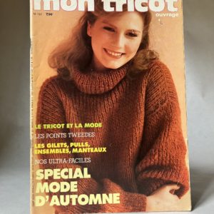 magazine de patrons et modèles de tricots vintage
