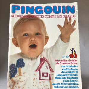 magazine pingouin, modèles et patrons de tricots vintage